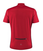 Löffler Fahrrad-Shirt Bike Sparta (Half-Zip, elastisch, schnelltrocknend) rot Herren