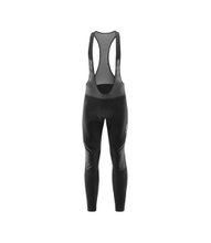 Löffler Fahrradhose Bike BIB Tight AB Elastic (winddicht, wärmeisolierend) lang schwarz Herren