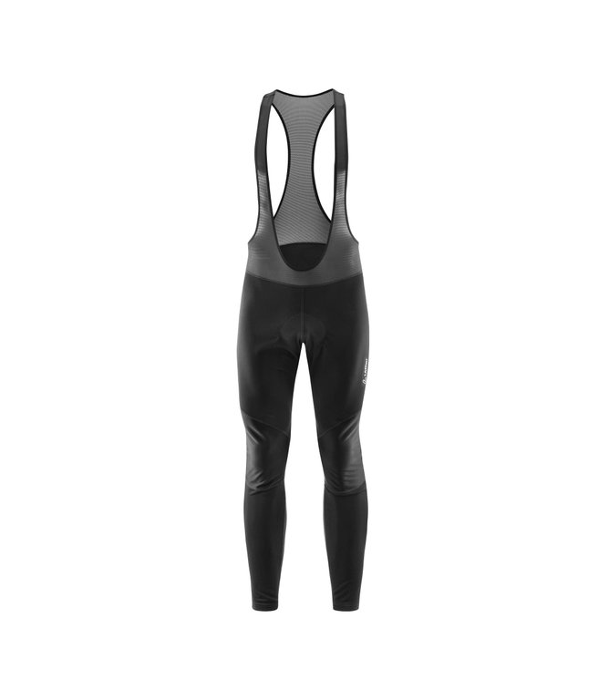 Löffler Fahrradhose Bike BIB Tight AB Elastic (winddicht, wärmeisolierend) lang schwarz Herren