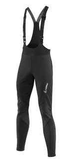 Löffler Fahrradhose Warm-Up Bib Tights WS Warm (winddicht, atmungsaktiv) lang schwarz Herren