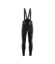 Löffler Fahrradhose Warm-Up Bib Tights AB Warm (winddicht, atmungsaktiv) lang schwarz Herren
