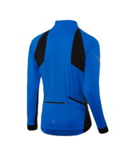 Löffler Bicycle Jacket Bike Zip-Off San Remo AB Light (Softshell, windproof, breathable) blue Men's