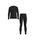 Löffler Funktionsunterwäsche-Set Long Transtex® Warm (Langarmshirt und lange Hose) schwarz Kinder