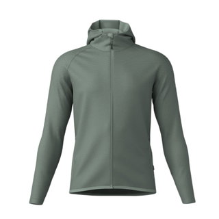 Löffler Kapuzenjacke Hoody Transtex Cube (schnelltrocknend, atmungsaktiv) grün Herren
