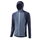 Löffler Hybrid-Wanderjacke Elavent Hooded Light (atmungsaktiv, winddicht, wasserabweisend) blau Herren