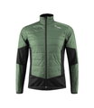 Löffler Hybrid-Laufjacke Athletico PL60 (atmungsaktiv, wärmeisolierend) grün/schwarz Herren