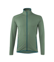 Löffler Hybrid Jacket Tech-Stretch (Fleece Inner Side, Breathable) Pine Green Men's