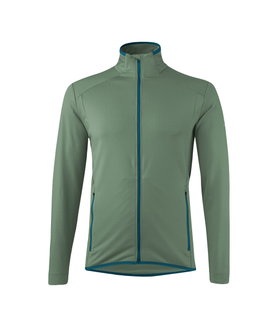 Löffler Hybridjacke Tech-Stretch (Fleece-Innenseite, atmungsaktiv) pinegrün Herren