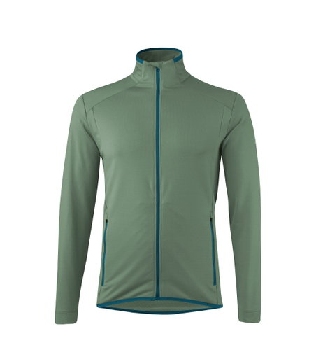 Löffler Hybridjacke Tech-Stretch (Fleece-Innenseite, atmungsaktiv) pinegrün Herren
