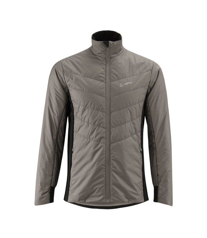 Löffler Isolationsjacke Elements CF PL60 (warm, winddicht, PrimaLoft® Isolation) grau Herren