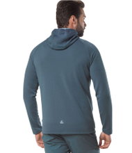 Löffler Kapuzenjacke Hoody Transtex Cube (schnelltrocknend, atmungsaktiv) petrolblau Herren