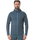 Löffler Hooded Jacket Hoody Transtex Cube (quick-drying, breathable) petrol blue men's