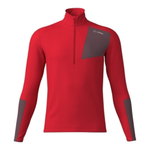 Löffler Langarmshirt CB Tech-Merino Midlayer (Half-Zip, wärmeisolierung) rot Herren
