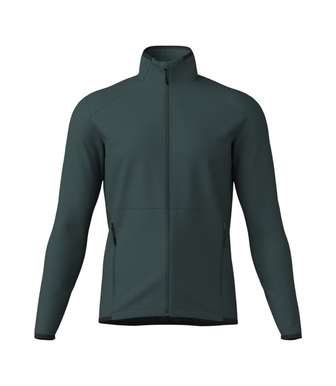 Löffler Hybridjacke Midjacket Tech-Merino (wärmeisolierung, elastisch, schnelltrocknend) forestgrün Herrren