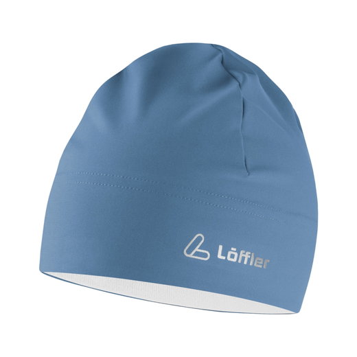 Czapka Löffler (Beanie) Mono - izolacja termiczna - jasnoniebieska