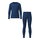 Löffler Funktionsunterwäsche-Set Long Transtex® Warm (Langarmshirt und lange Hose) navyblau Kinder