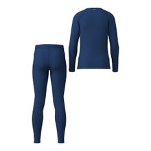 Löffler Funktionsunterwäsche-Set Long Transtex® Warm (Langarmshirt und lange Hose) navyblau Kinder