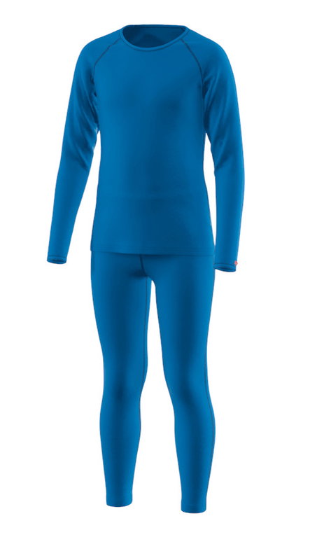 Löffler Funktionsunterwäsche-Set Long Transtex Warm (Langarmshirt und lange Hose) blau Herren