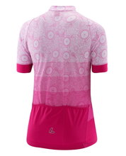 Löffler Fahrrad-Shirt Bike Jersey HZ Components (Half-Zip, leicht, schnelltrocknend) magenta/pink Damen