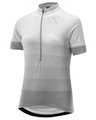 Löffler Fahrrad-Shirt Bike Jersey HZ Components (Half-Zip, leicht, schnelltrocknend) stonegrau Damen