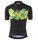 Löffler Fahrrad-Shirt Bike Jersey Leaves Hotbond (Full-Zip, leicht, schnelltrocknend) dunkelgrau/lemon Herren