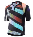 Löffler Fahrrad-Shirt Bike Jersey Statement (Full-Zip, leicht, schnelltrocknend) bunt/schwarz Herren