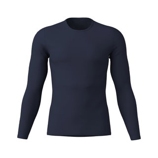 Löffler Funktionsunterwäsche Shirt Merino Light 130 (elastisches Material, Merinowolle) dunkelblau Herren
