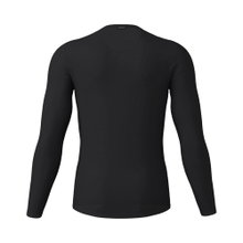 Löffler Funktionsunterwäsche Shirt Merino Light 130 (elastisches Material, Merinowolle) schwarz Herren
