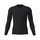 Löffler Funktionsunterwäsche Shirt Merino Light 130 (elastisches Material, Merinowolle) schwarz Herren