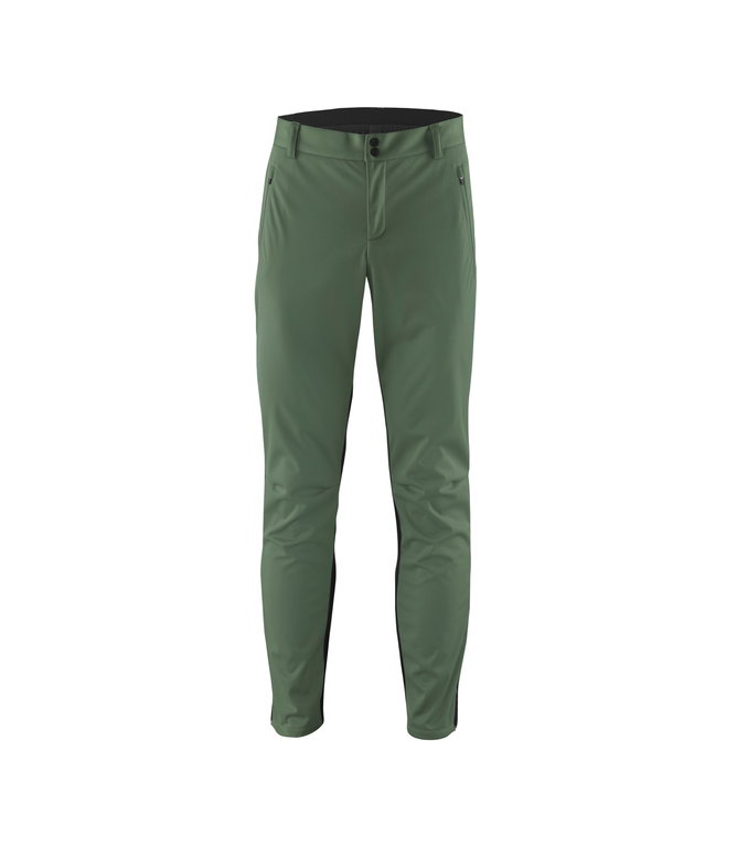 Löffler Softshell-Wanderhose Elegance AB Light (winddicht, elastisches Material) grün Herren