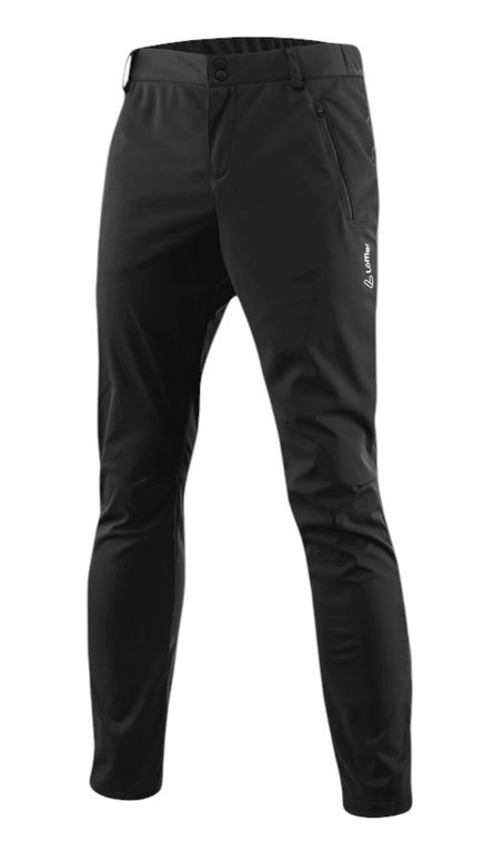 Löffler Softshellhose Elegance 2.0 WS Light (winddicht, atmungsaktiv, wasserabweisend) schwarz Herren