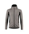 Löffler Softshelljacke Hooded North AB Light (winddicht, wärmeisolierend) grau Herren