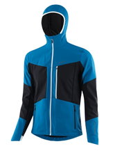 Löffler Softshelljacke XC-Pure TXS Hooded (winddicht, wasserabweisend) marineblau Herren