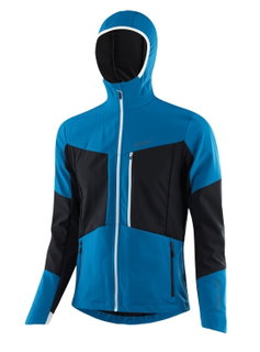 Löffler Softshelljacke XC-Pure TXS Hooded (winddicht, wasserabweisend) marineblau Herren