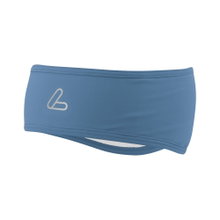Löffler Stirnband Mono Flaps Headband (hochelastisch) hellblau