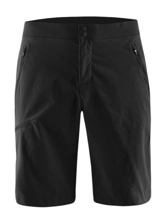 Löffler Trekking-Wanderhose CSL Shorts (leicht, elastisch, schnelltrocknend) kurz schwarz Herren