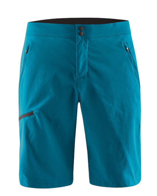 Löffler Trekking-Wanderhose CSL Shorts (leicht, elastisch, schnelltrocknend) kurz blau Herren