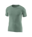 Löffler Funktionsunterwäsche Tshirt Merino Light (schnelltrocknend, Merinowolle) pinegrün Herren