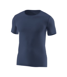 Löffler Funktionsunterwäsche Tshirt Merino Light (schnelltrocknend, Merinowolle) dunkelblau Herren