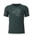 Löffler Hiking/Recreation T-shirt Print Shirt Cottage Merino-Tencel Forest Green Men's