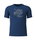 Löffler Hiking/Recreation T-shirt Print Shirt Cottage Merino-Tencel navy blue Men's