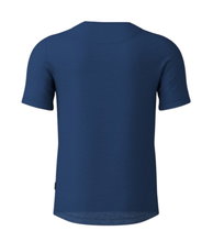 Löffler Wander-/Freizeit Tshirt Printshirt Cottage Merino-Tencel navyblau Herren