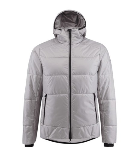 Löffler Winterjacke PL100 (PrimaLoft® Gold, winddicht, wärmeisolierend) grau Herren