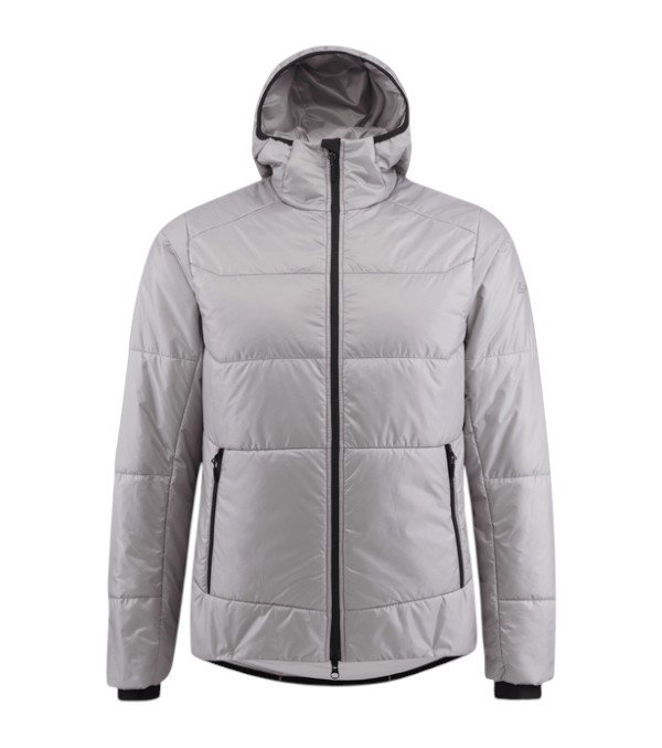 Löffler Winterjacke PL100 (PrimaLoft® Gold, winddicht, wärmeisolierend) grau Herren