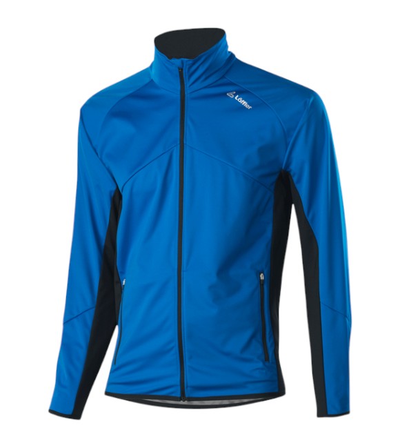Löffler Softshelljacke Alpha WS Light (winddicht, atmungsaktiv) indigoblau Herren