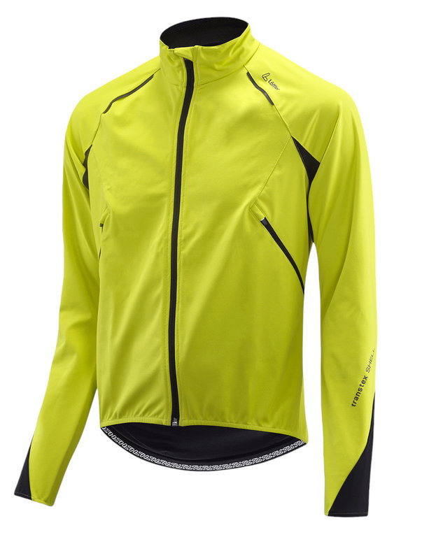 Löffler Fahrradjacke Bike Gran Fondo TXS Jacket (wärmeisolierend, winddicht, wasserabweisend) gelb/schwarz Herren