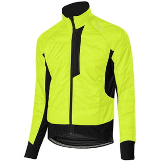 Löffler Fahrradjacke Bike Iso-Jacket Hotbond PL60 (PrimaLoft®, winddicht, wasserabweisend) neongelb Herren