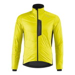 Löffler Fahrradjacke Bike Iso PL60 (PrimaLoft® Gold Isolation, winddicht, atmungsaktiv) lemon/schwarz Herren