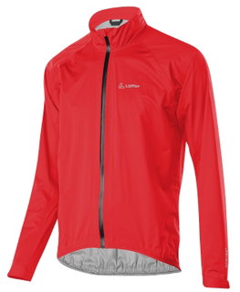 Löffler Fahrradjacke Bike Prime GTX Active (winddicht, wasserdicht) rot Herren