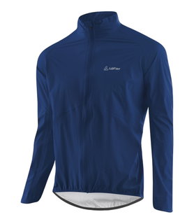 Löffler Fahrradjacke Bike WPM Pocket (winddicht, wasserdicht, leicht) navyblau Herren